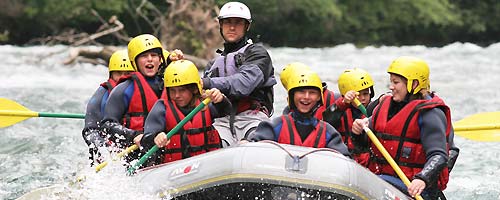 Descente de l'Isère en rafting